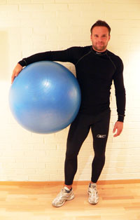 Robert Kronberg, ballansboll övningar